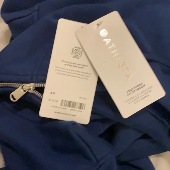 Athleta COZY KARMA 1/4 ZIP HOODIE - Picture 8 of 10